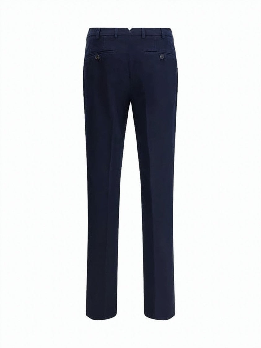 Brunello Cucinelli Tailored Straight Pants With Clean Silhouette And Refined Texture