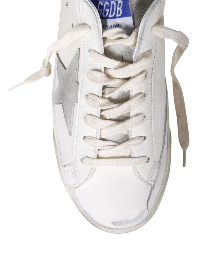 Golden Goose Super-Star Nappa Upper Nabuk Star Suede Tongue Heel
