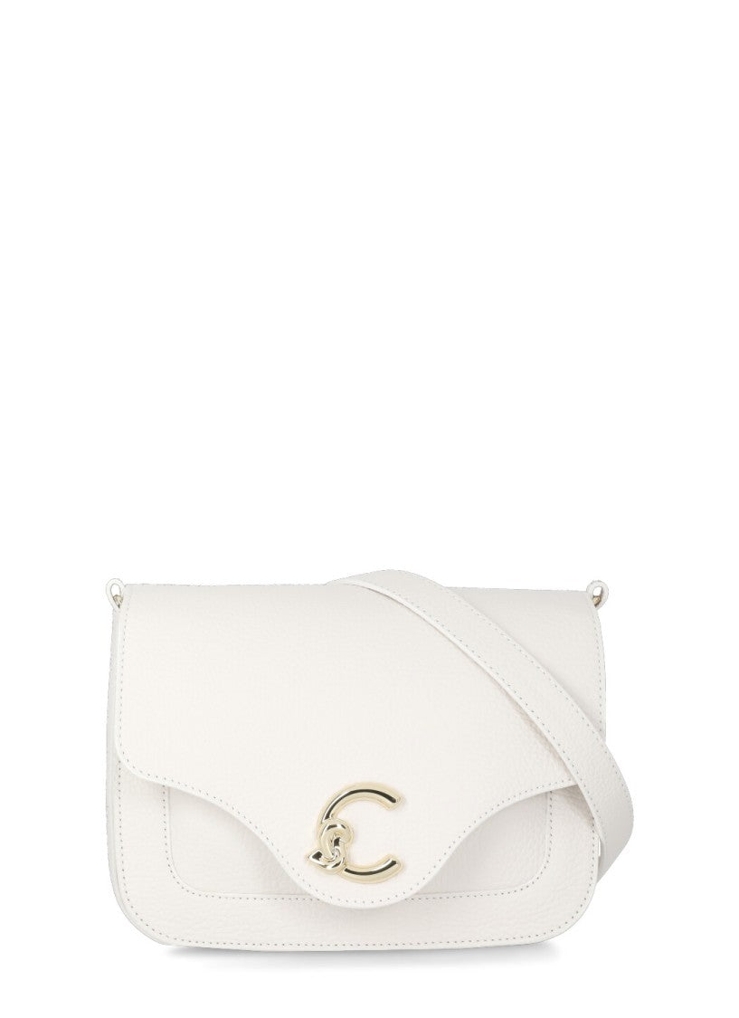 Coccinelle White C-Me Shoulder Bag