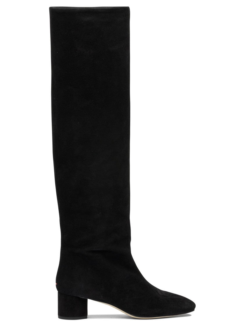 Aeydē Knee-High Boots With Pointed Toe