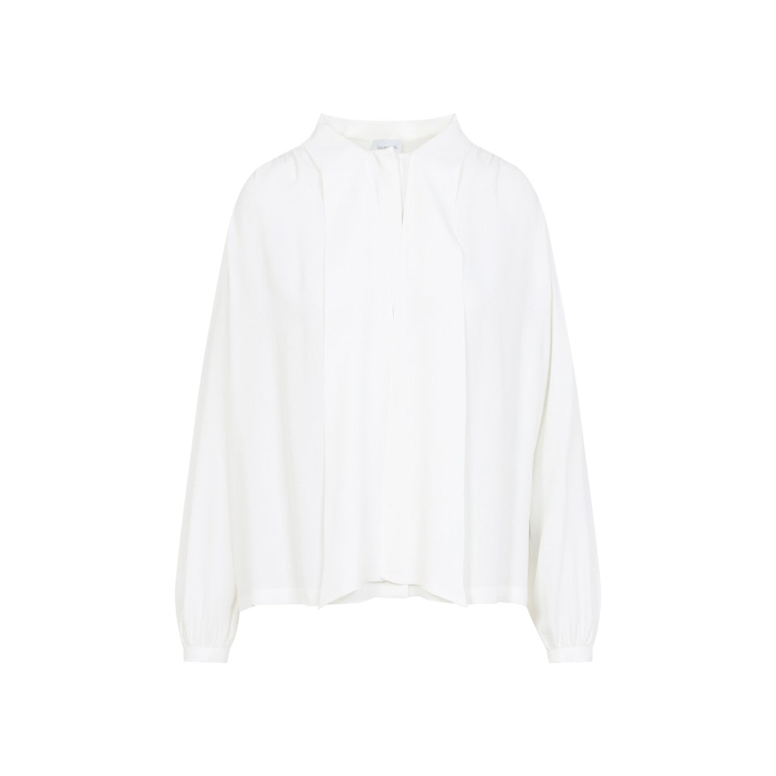 Giambattista Valli White Silk Blouse