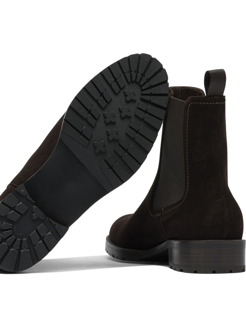 Maretto Rounded Toe Ankle Boots