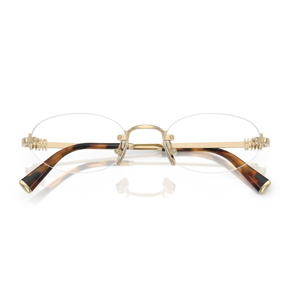 Miu Miu 0Mu 53Wv Rimless Oval Sunglasses