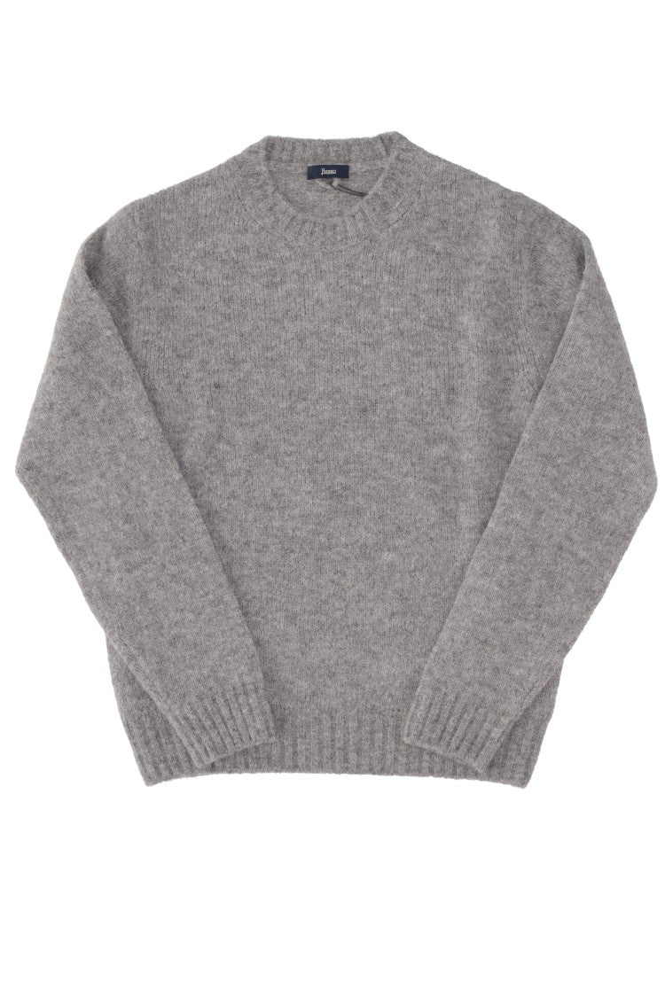 Herno Alpaca-Wool Crewneck Sweater
