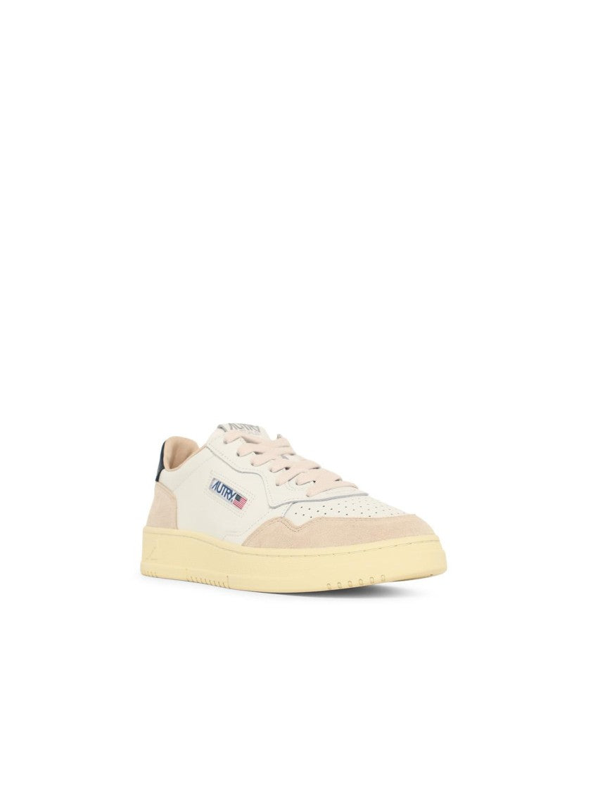 Autry Two-Tone Leather Sneakers