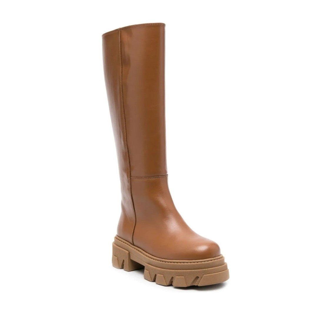 Alohas Brown Katiuska Leather Low Boots