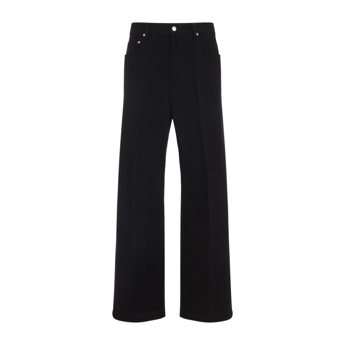 Rick Owens Black Cotton Geth Jeans