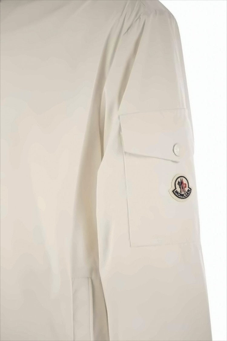 Moncler Lightweight Minimalistjacket With Hood And Adjustable Cuffs