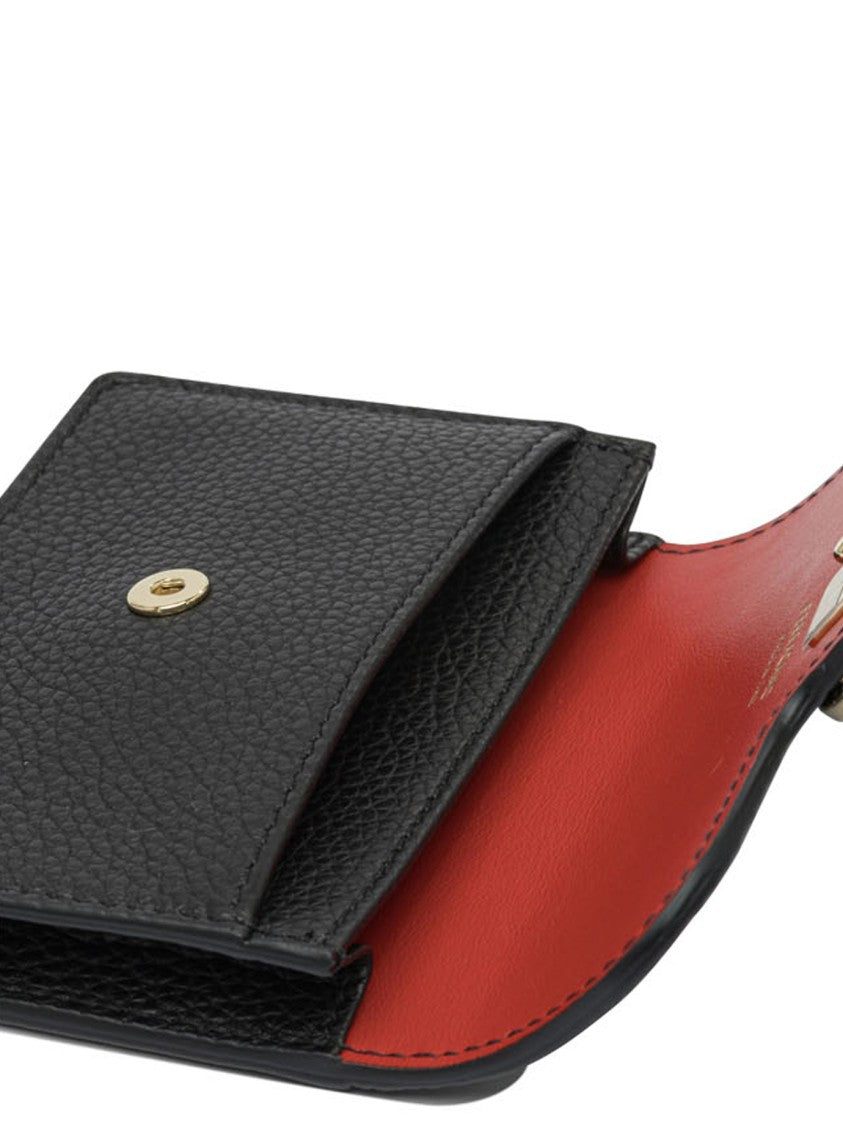 Ferragamo Textured Leather Key Holder
