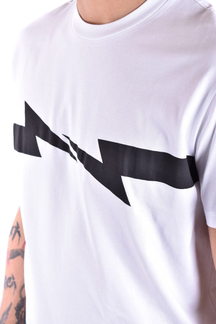 Neil Barrett Multicolor Graphic T-Shirt