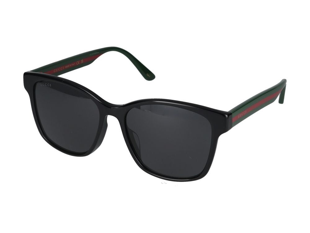 Gucci Sunglasses Gg0417sk 001 Black Multicolor Grey 56/17/145