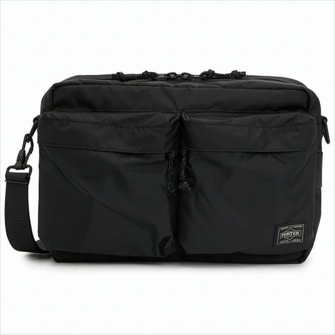 Porter Nylon Shoulder Bag With Minimalist Design