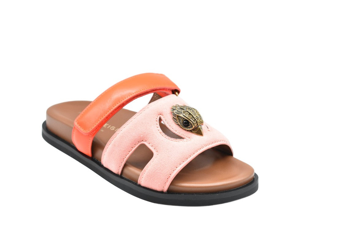 Kurt Geiger Open-Toe Sandals With Eye-Shaped Metallic Embellishment