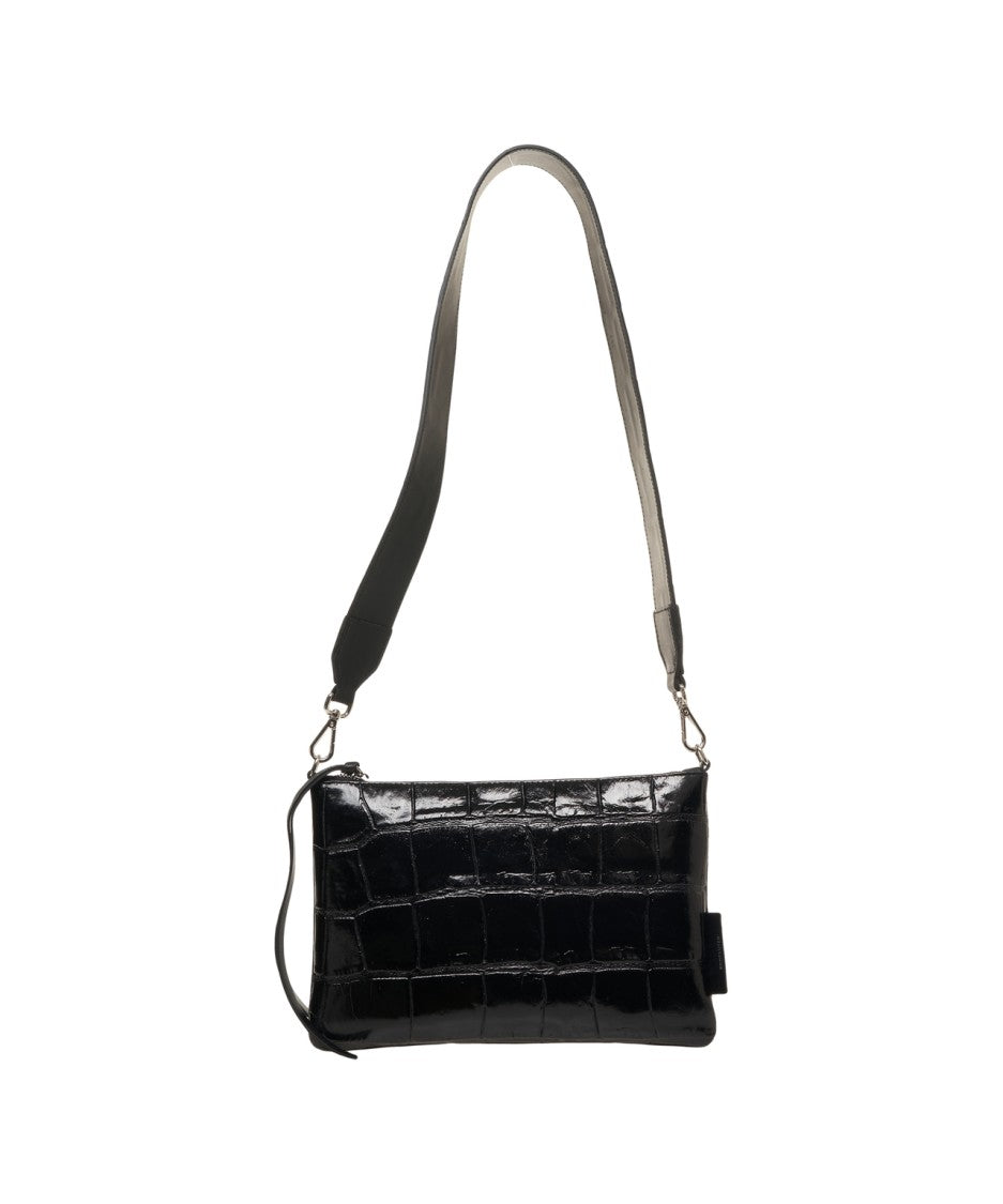 Profanter Juna' Crocco Effect Shoulder Bag