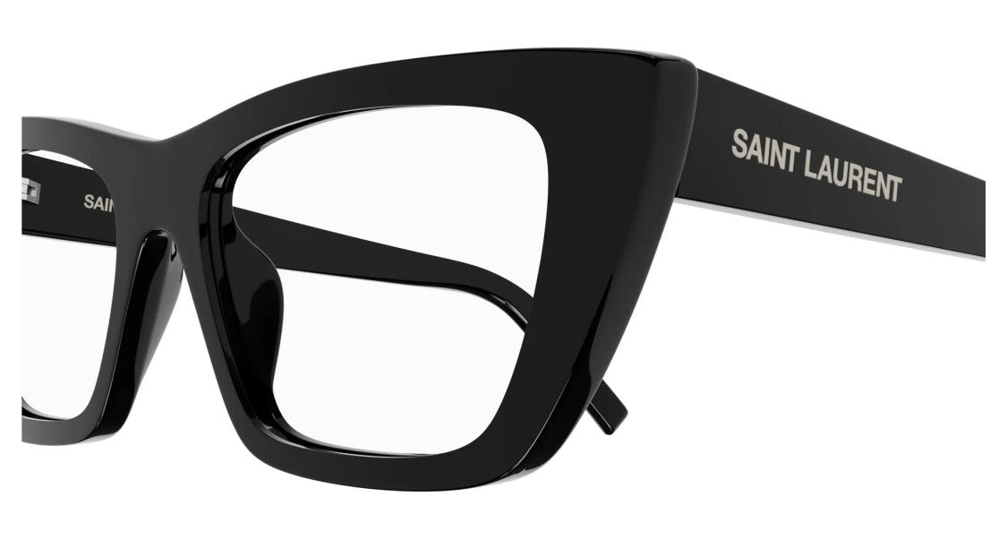 Saint Laurent Eyeglasses Saint Laurent Sl 276 Mica Opt 001 Black Black Transparent 51/16/145