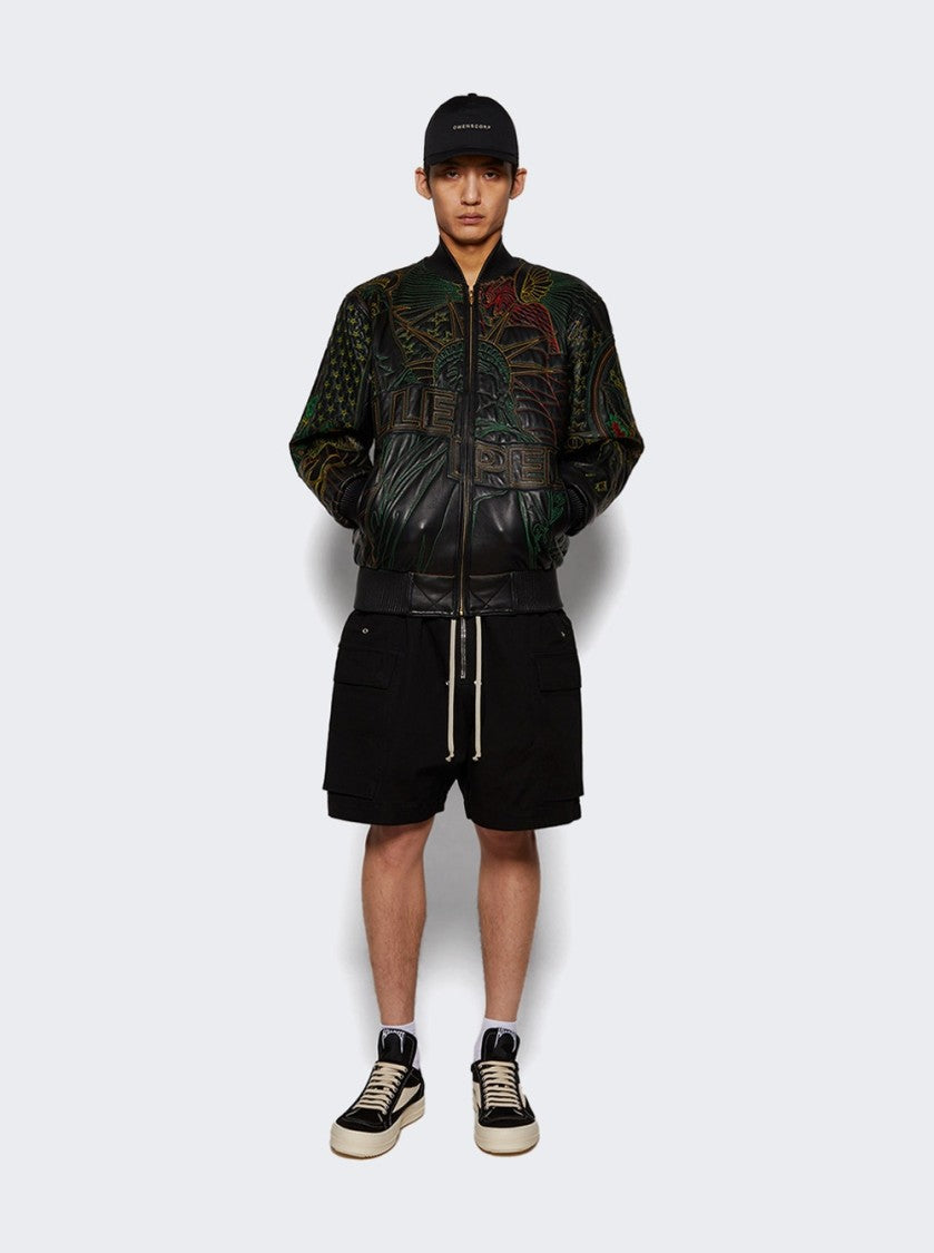 Drkshdw By Rick Owens Cargobela Shorts Black