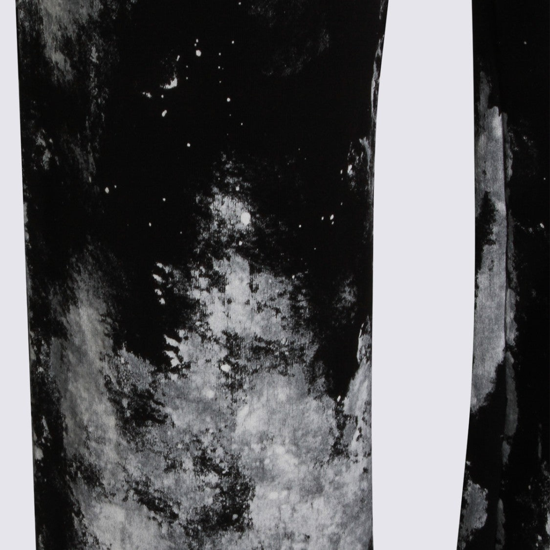 Mm6 By Maison Margiela Relaxed Straight-Leg Pants With Abstract Splatter Pattern