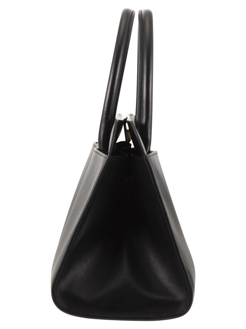 Fabiana Filippi Medium Handbag With Metal Accessory