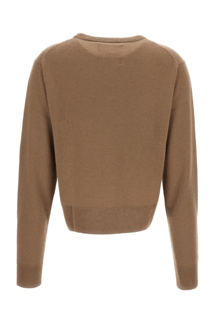Extreme Cashmere Brown Cashmere N.475 Crewneck Sweater