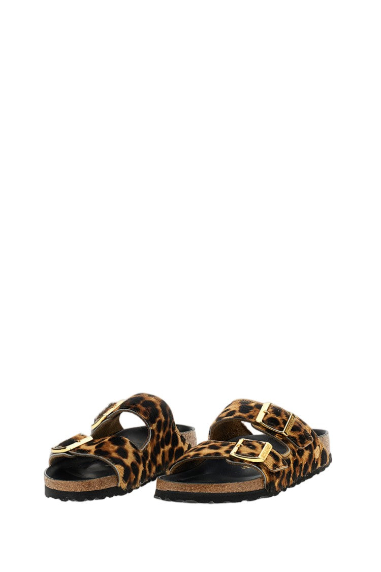 Birkenstock Multicolor Arizona Fur Calf Hair Sandals