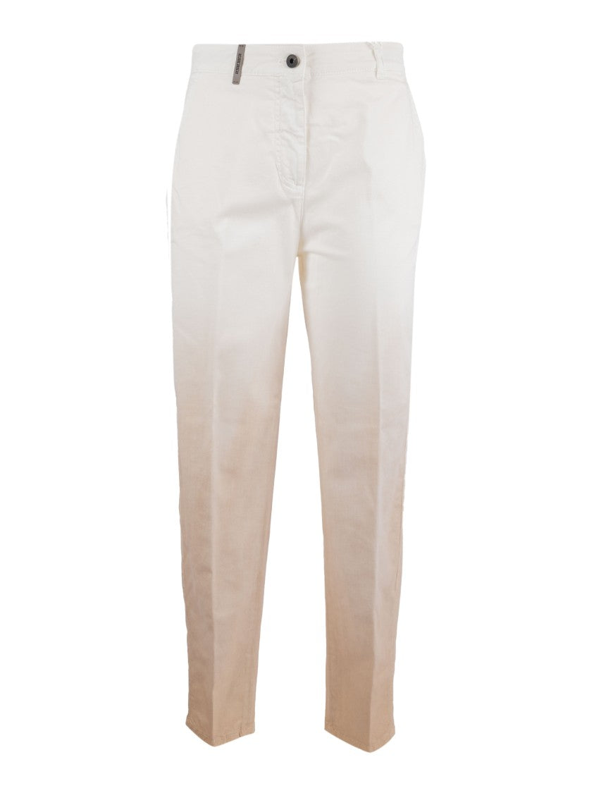 Peserico Tailored Trousers With Subtle Gradient Effect