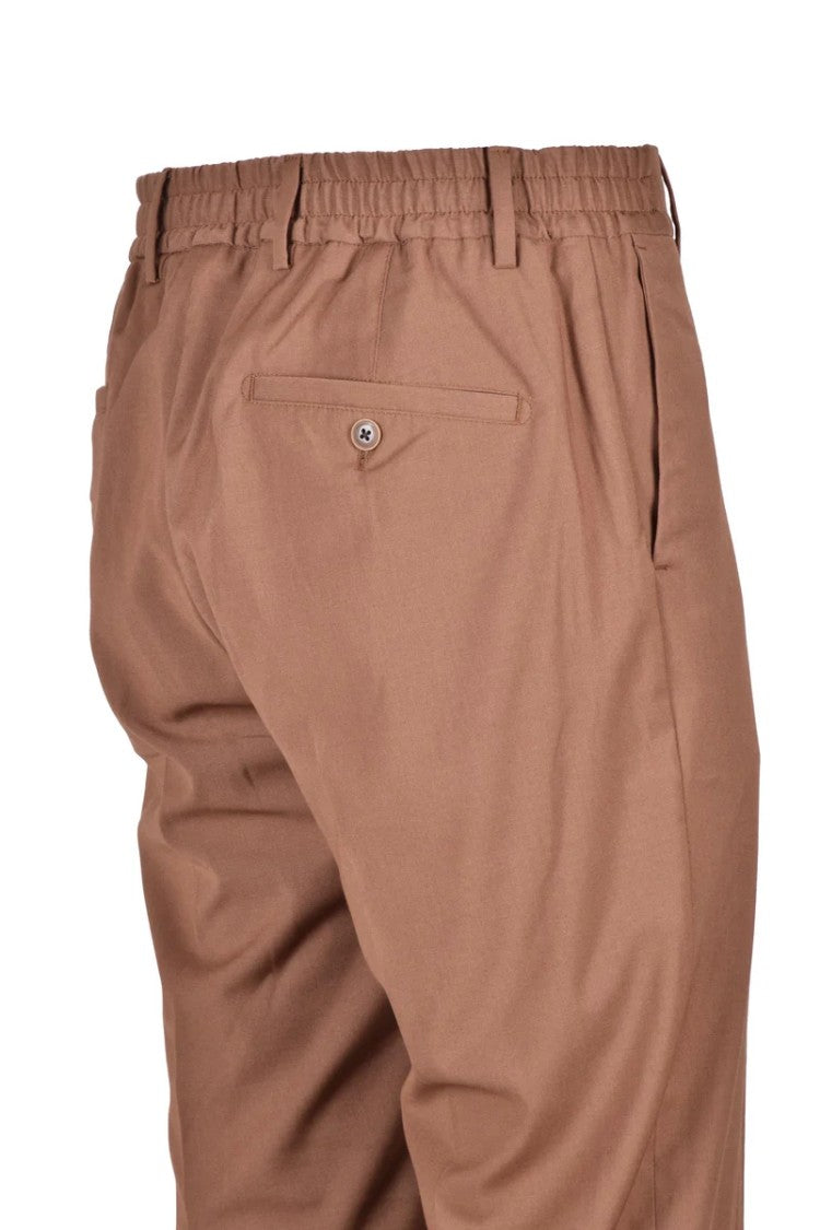 Daniele Alessandrini Daniele Alessandrini Stretch Trousers - Brown