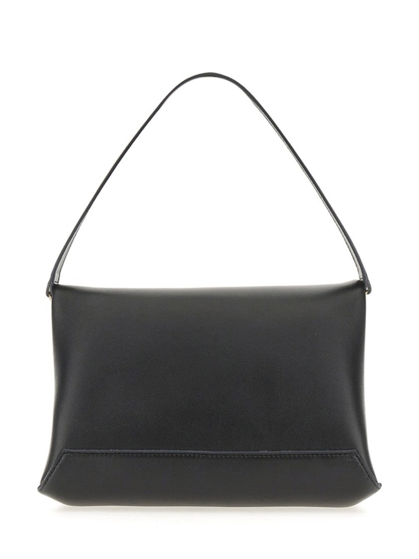 Victoria Beckham Black Pochette Gold Chain Shoulder Bag