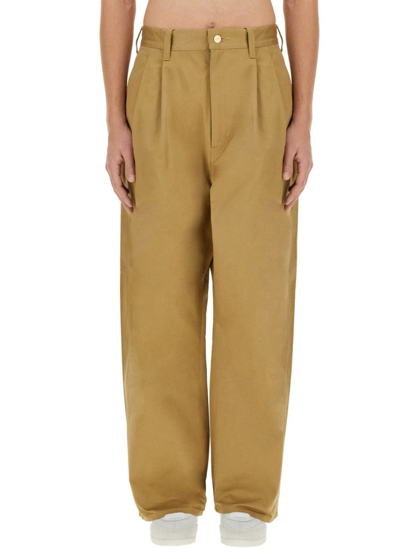 Junya Watanabe Relaxed Wide-Leg Pants With High Waist