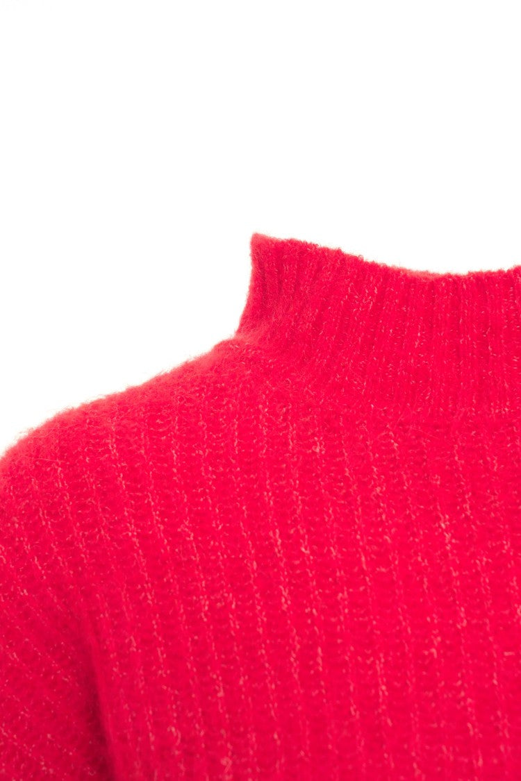 American Vintage Ribbed Turtleneck Sweater In Premium Wool