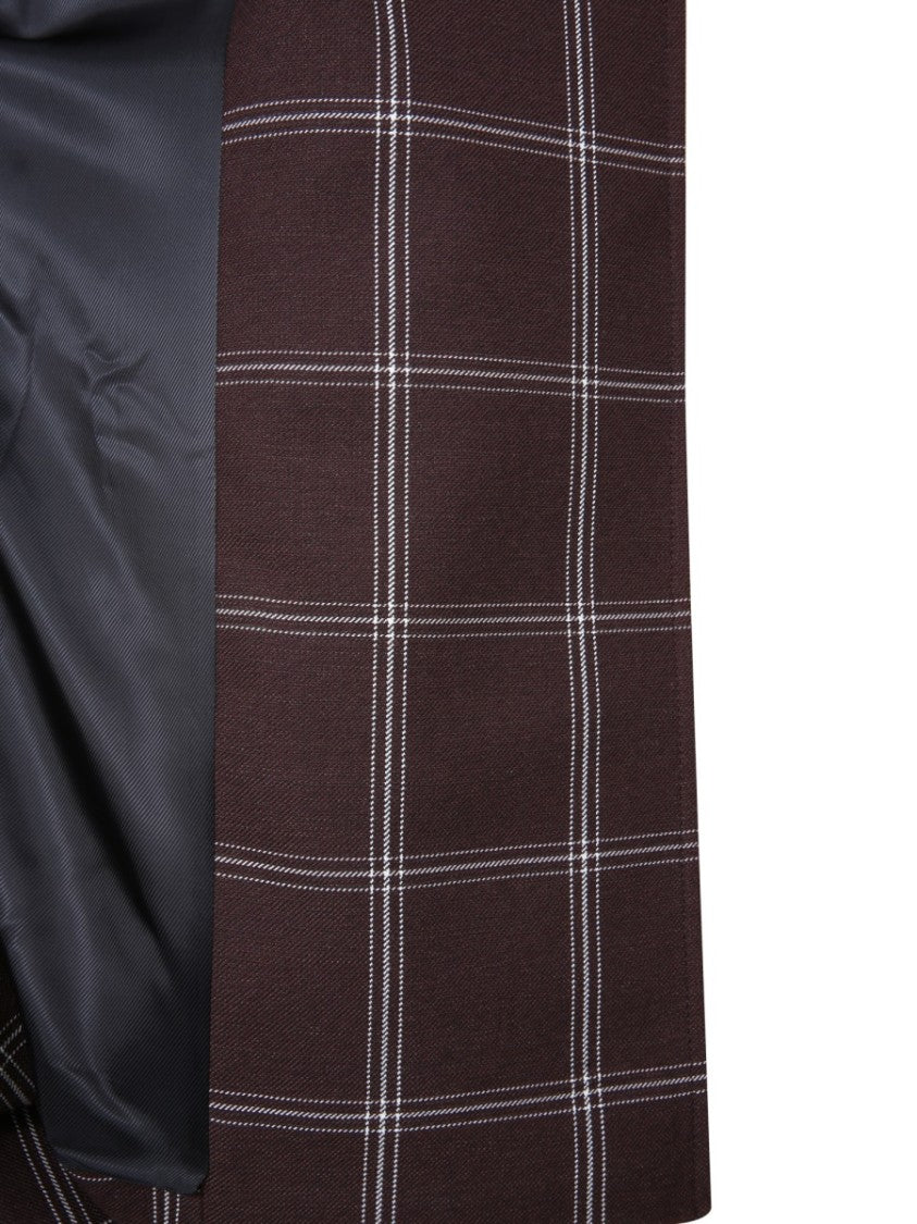 Marni Double-Breasted Trench Coat With Two-Tone Design