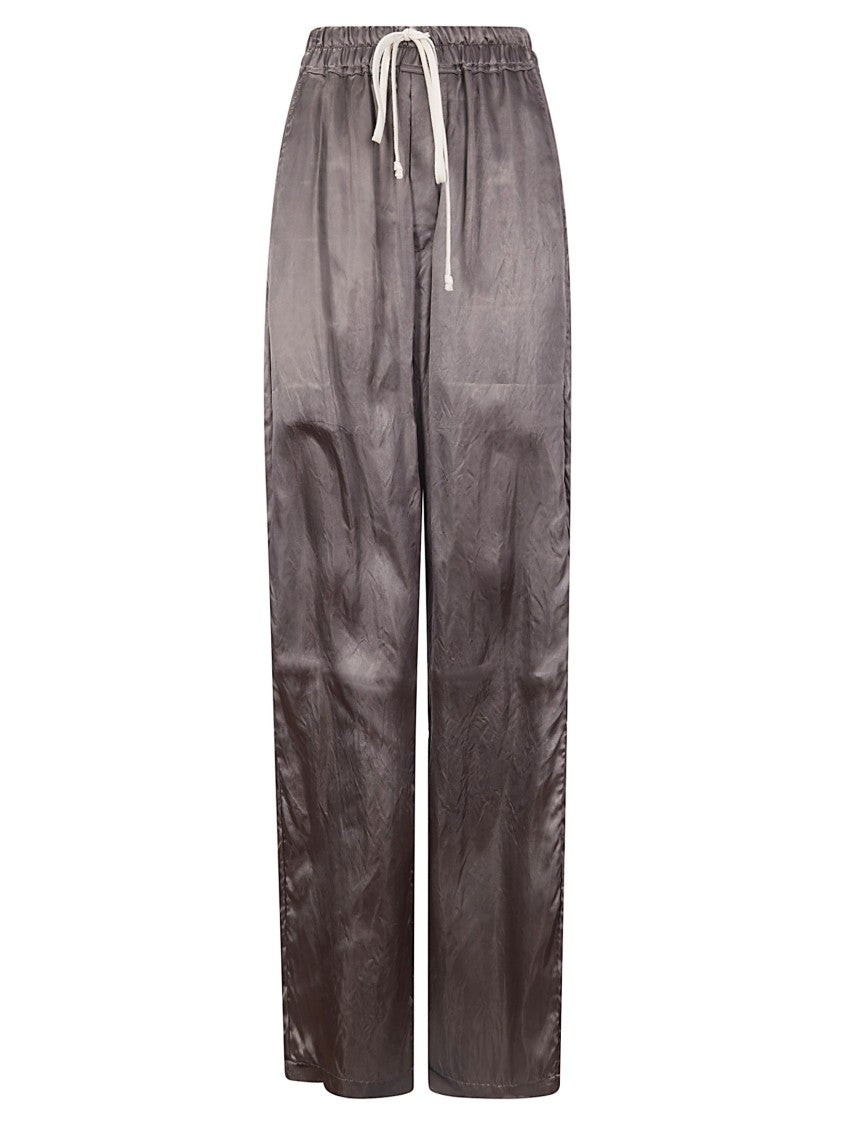 Rick Owens Beige Dietrich Drawstring Trousers