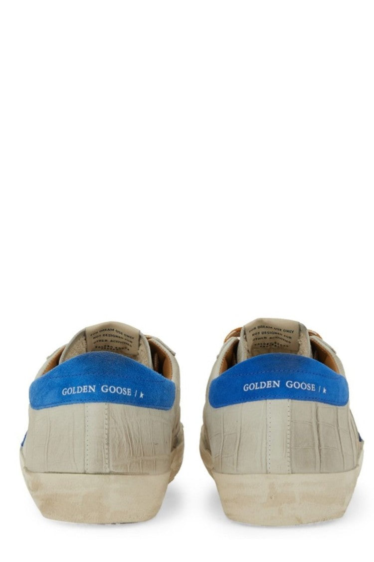Golden Goose Super Star White Leather Sneakers