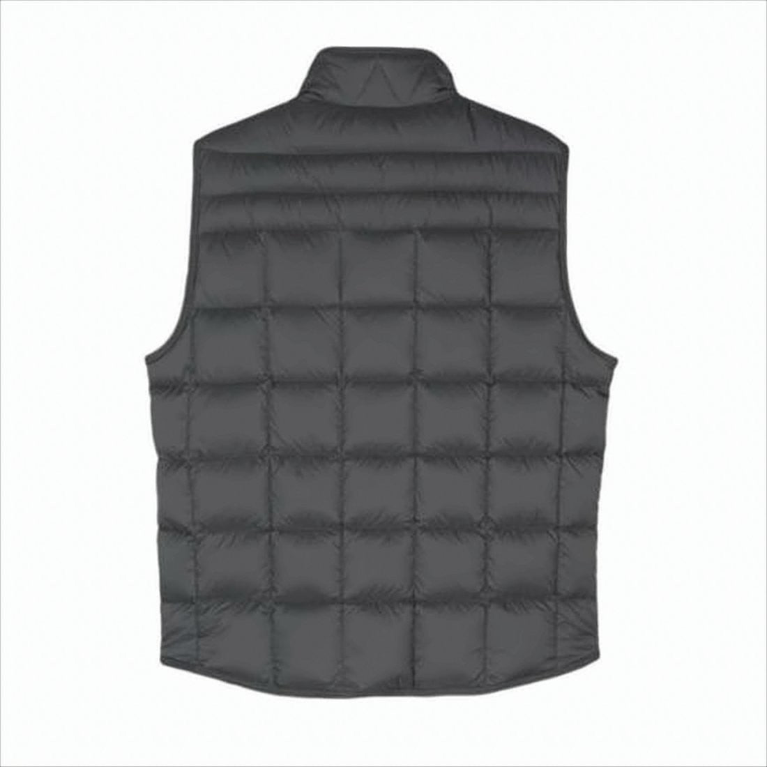 Moncler Padded Down Vest With High Collar