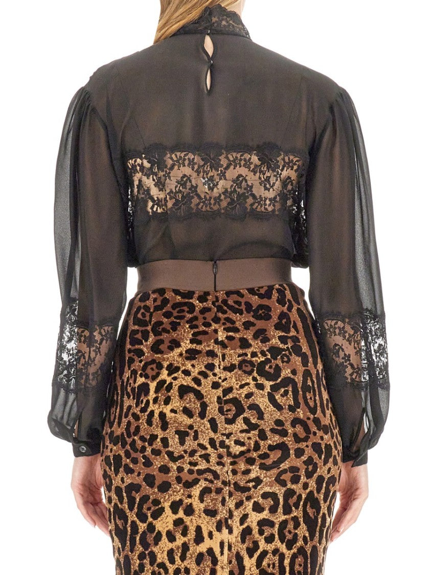 Dolce & Gabbana Turtleneck Blouse