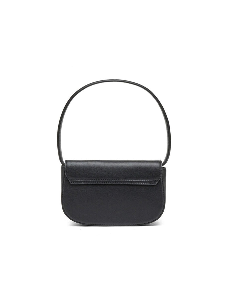 Diesel Structured Nappa Leather Handbag With Oval Logo Plaque