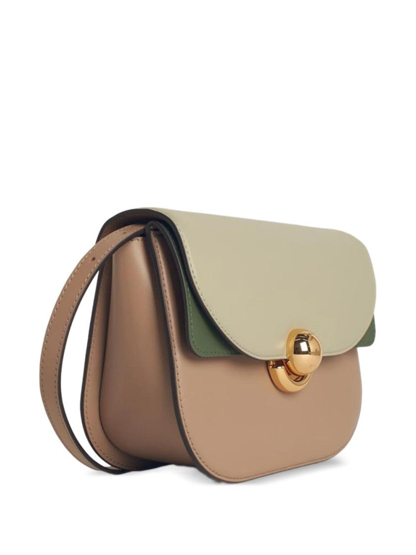 Furla Structured Color-Block Bag With Adjustable Shoulder Strap