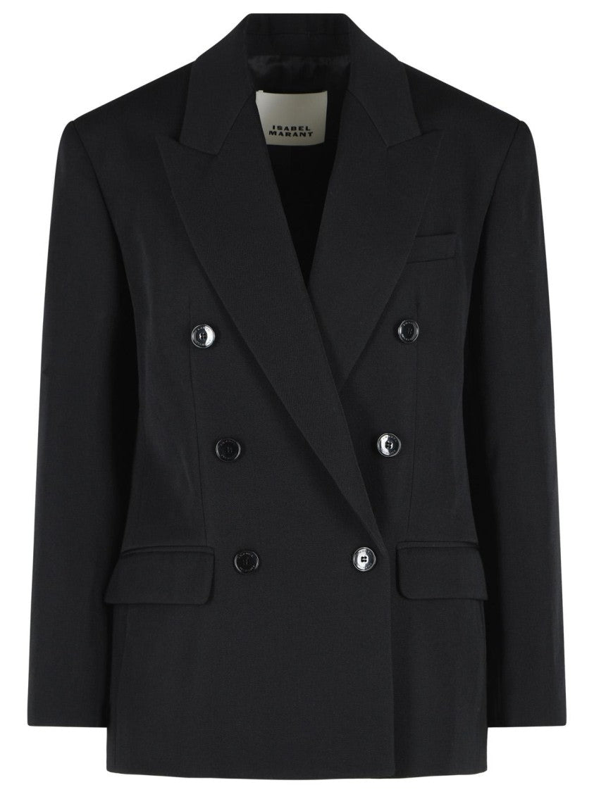 Isabel Marant 'Khera' Black Wool Blazer