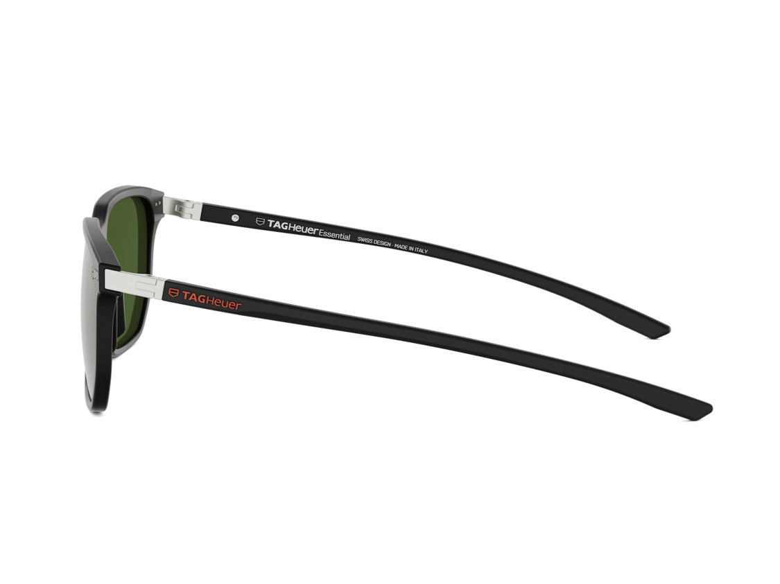 Tag Heuer Matte Green Th40065i Bold Square Acetate Sunglasses