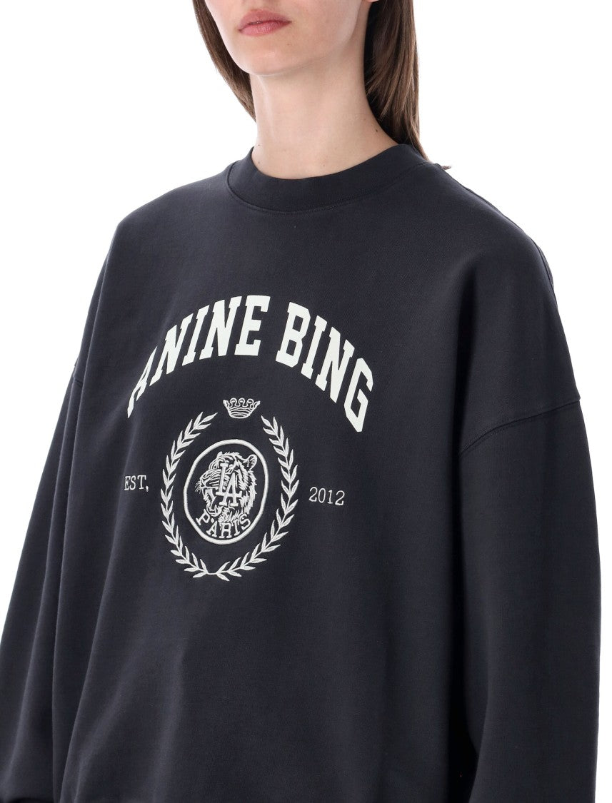 Anine Bing Black Miles Hoodie