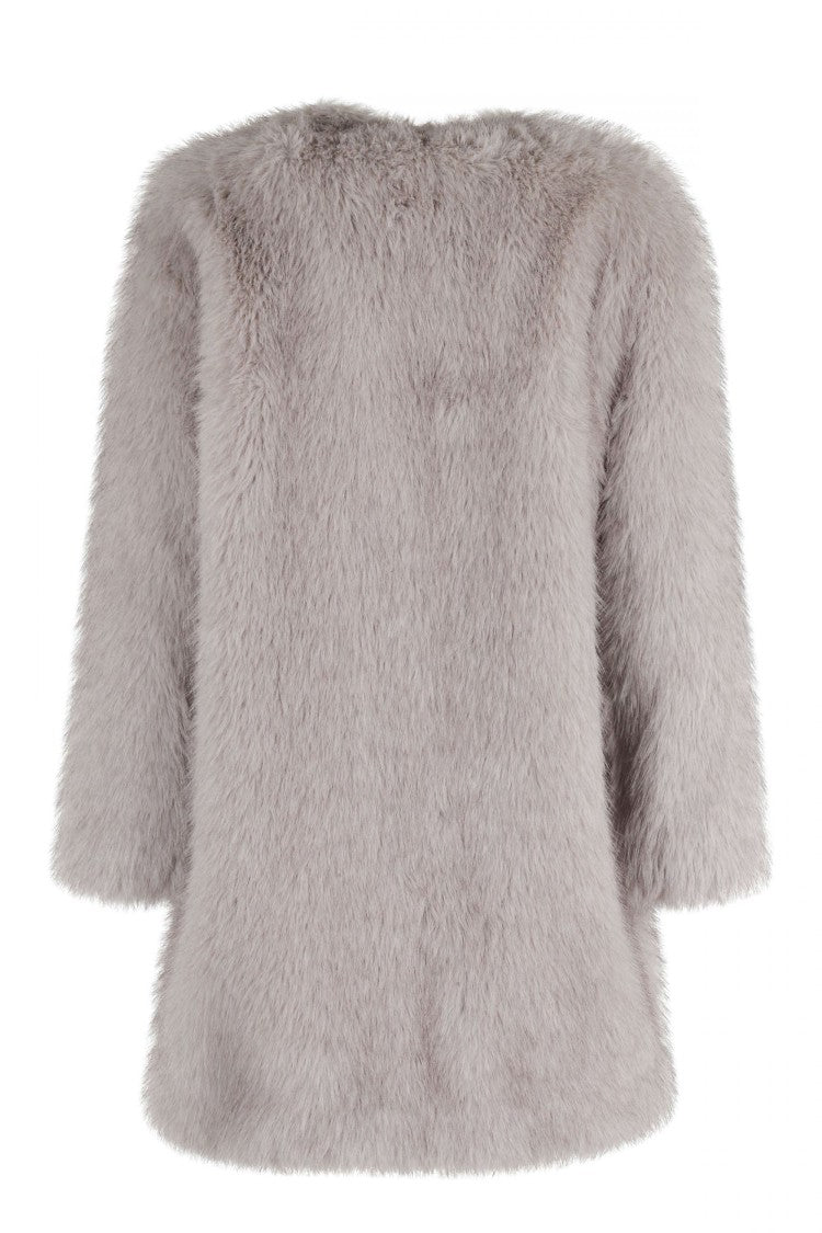Max Mara Eros Short Coat With Round Neckline