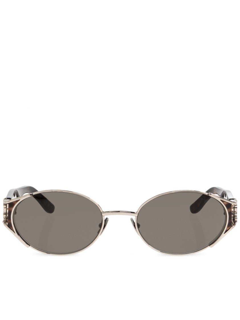 Saint Laurent Sl 919 Oval Metallic Finish Sunglasses