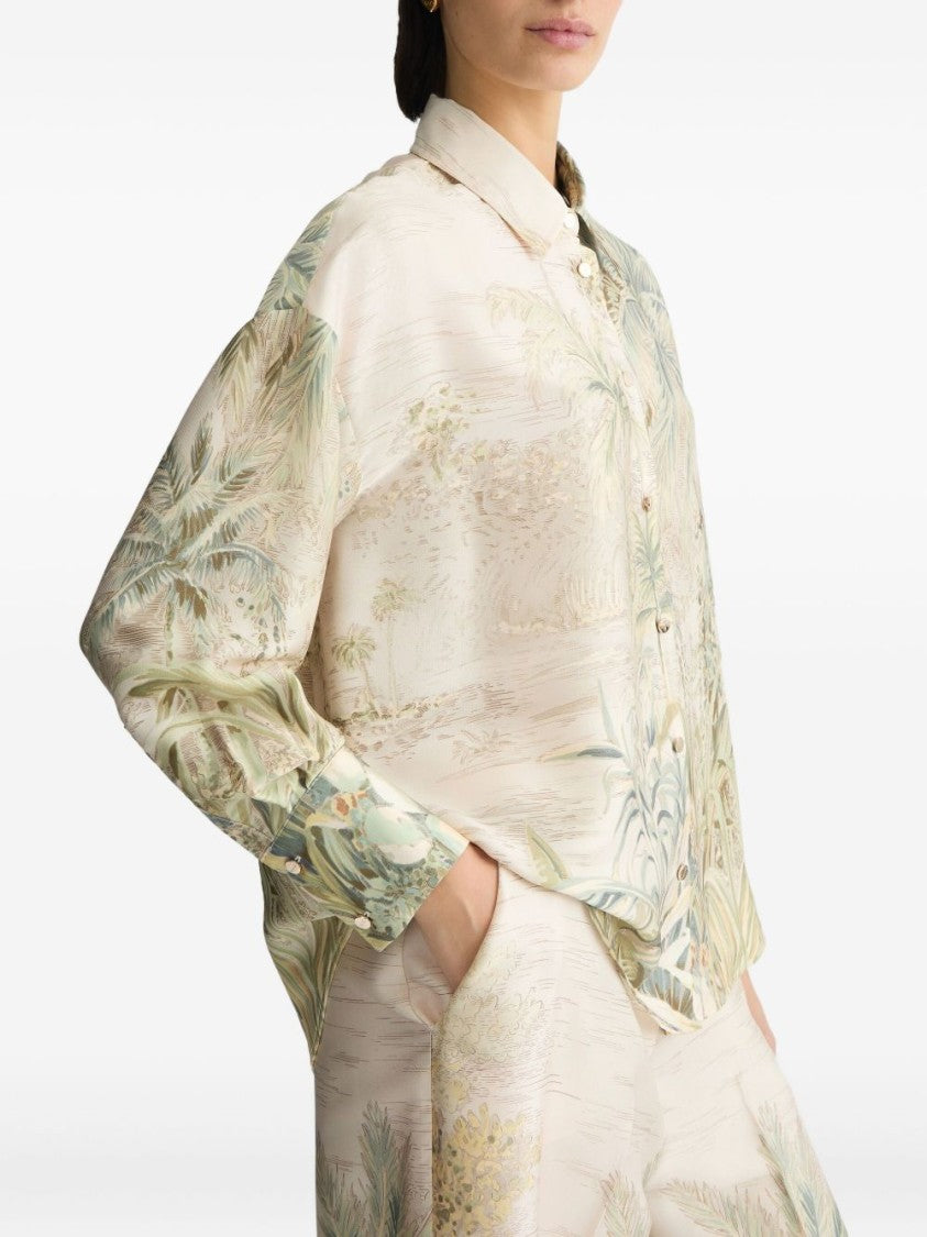 Liu Jo Tropical Jungle Print Liu Jo Shirt