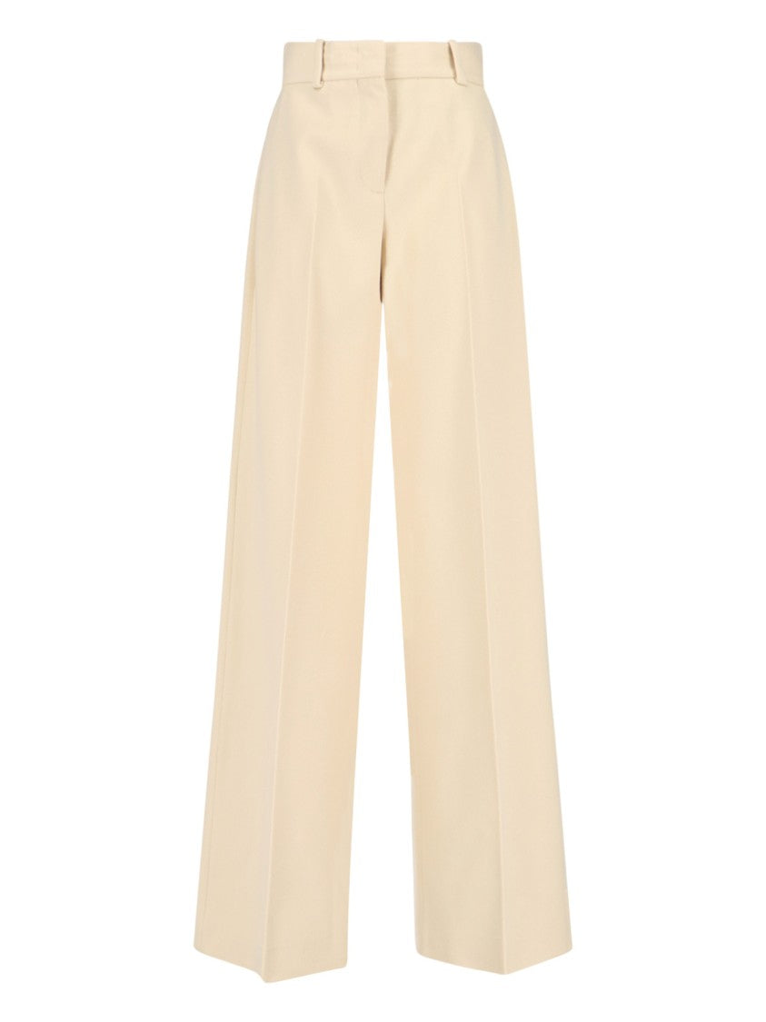 Ermanno Scervino Straight-Leg Trousers With Tailored Fit And Minimalist Design