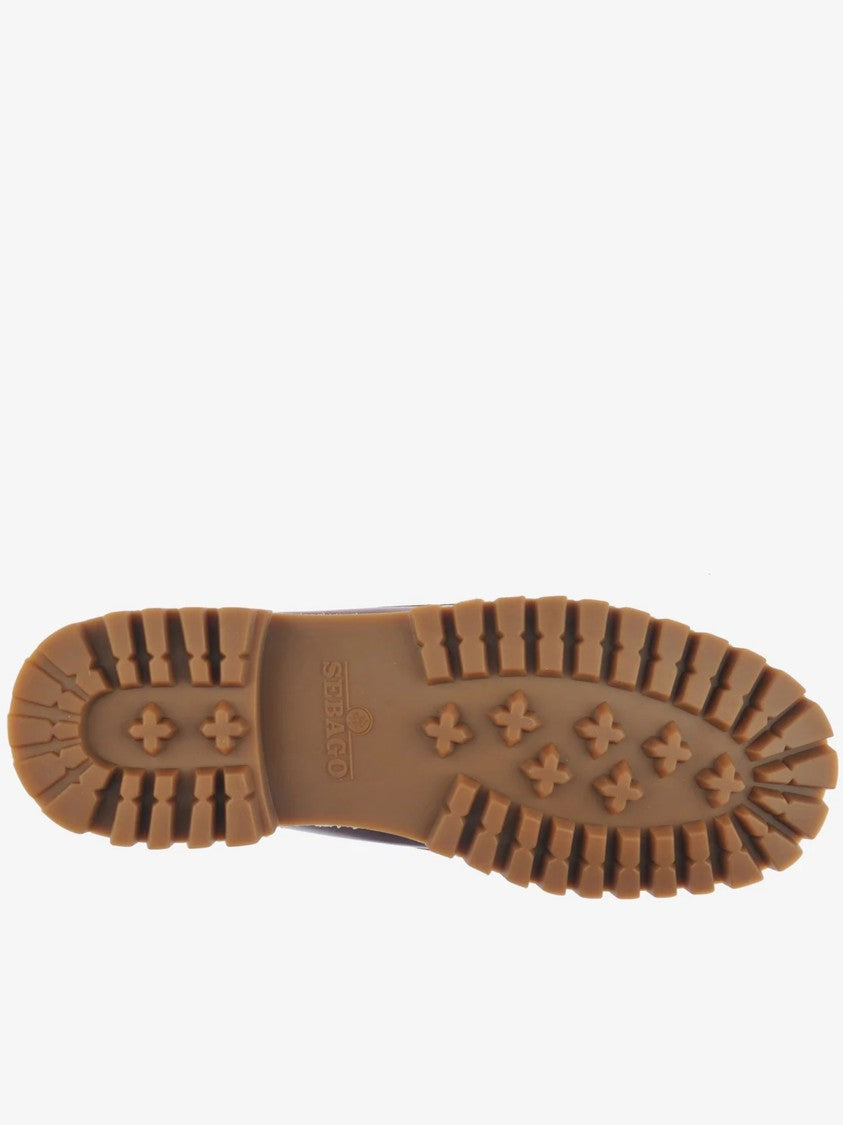 Sebago Ranger Waxy Moccasin-Inspired Flats