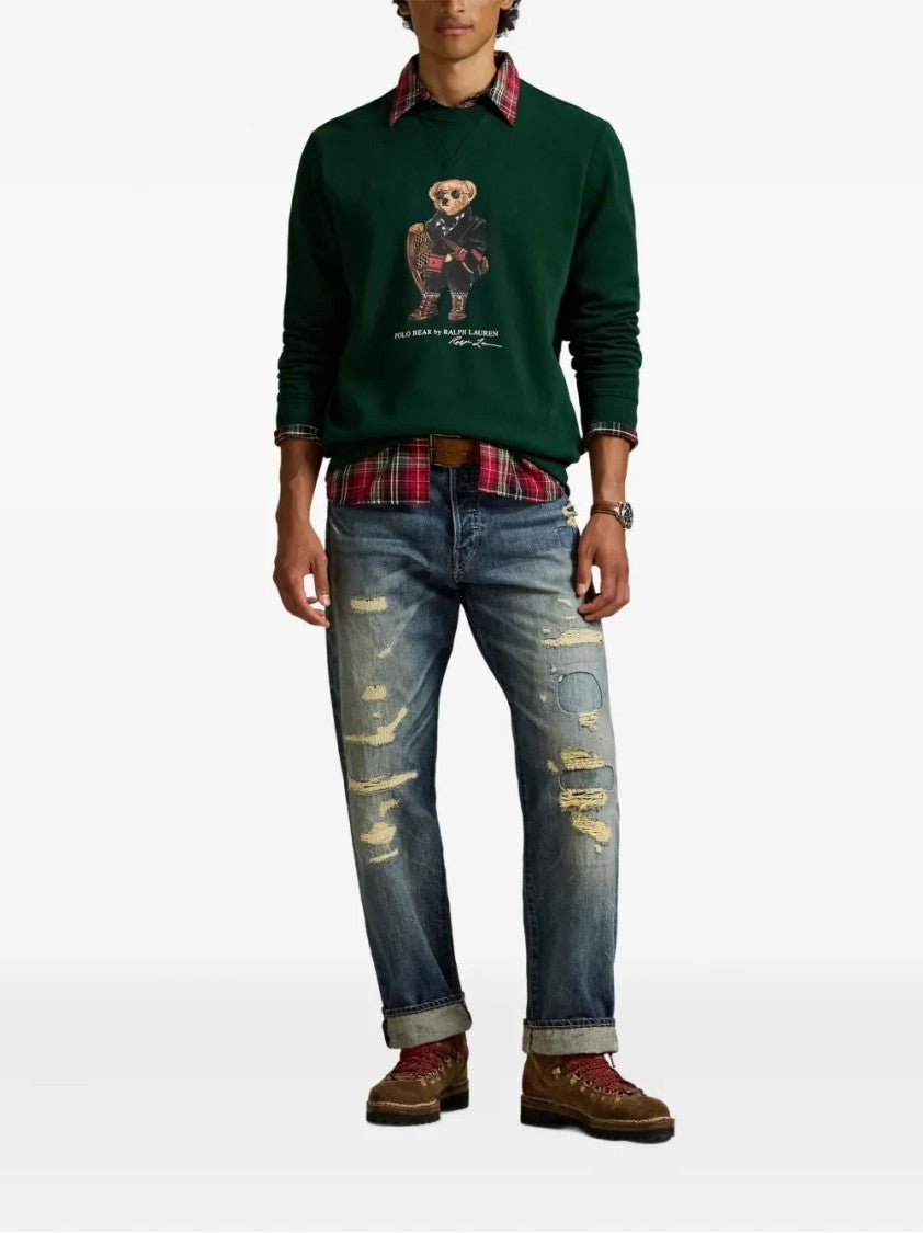 Polo Ralph Lauren Graphic Deep Green Sweatshirt