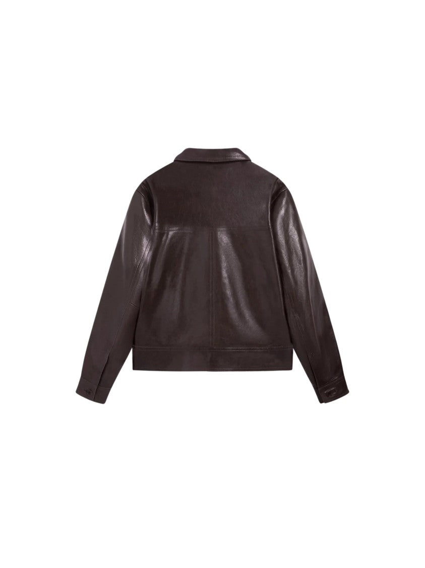 Pence Romeo Mahogany Leather Jacket