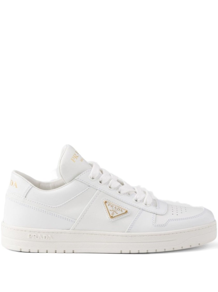Prada Downtown Leather Sneakers