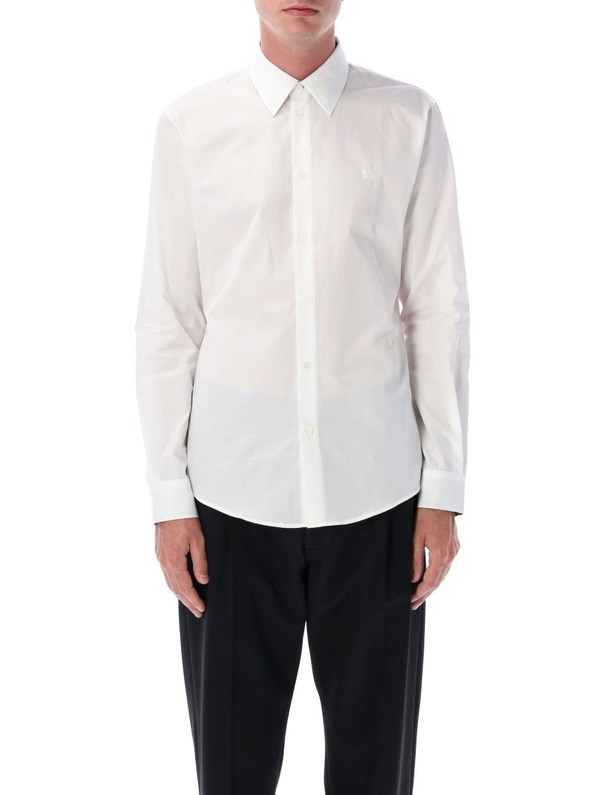 Burberry Long-Sleeve Button-Up Shirt With Tailored Fit