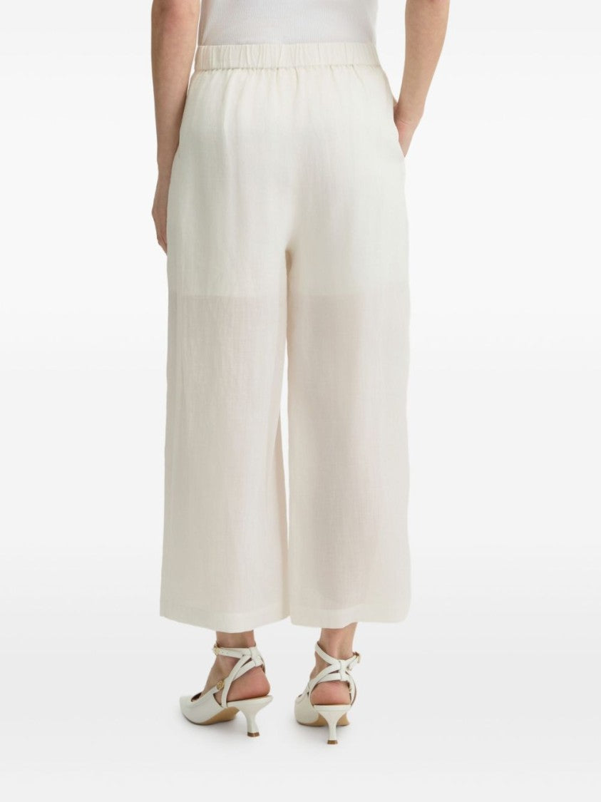 Liu Jo Wide-Leg Trousers With Front Button Closure