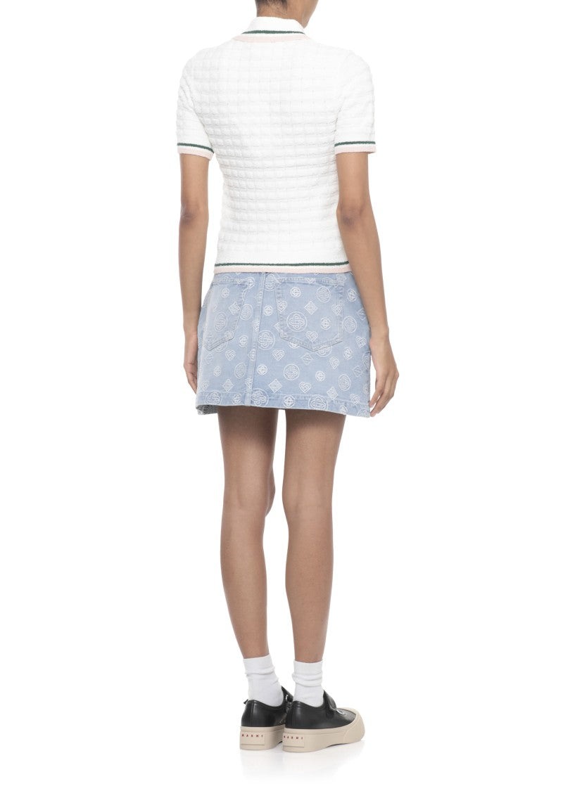 Casablanca Logoed Polo Shirt